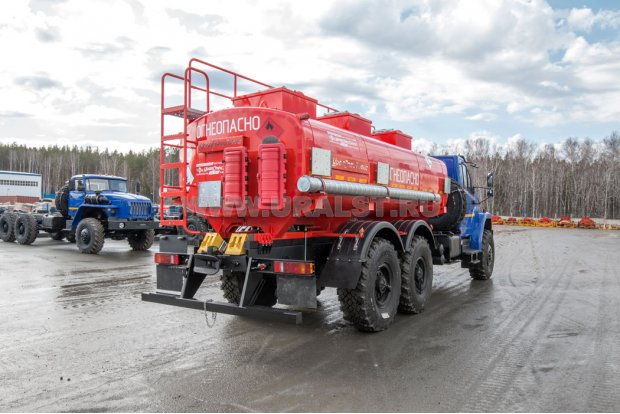 Автотопливозаправщик АТЗ-12-3Б УСТ 5453 Урал NEXT 4320-6951-72 доработка под ДОПОГ