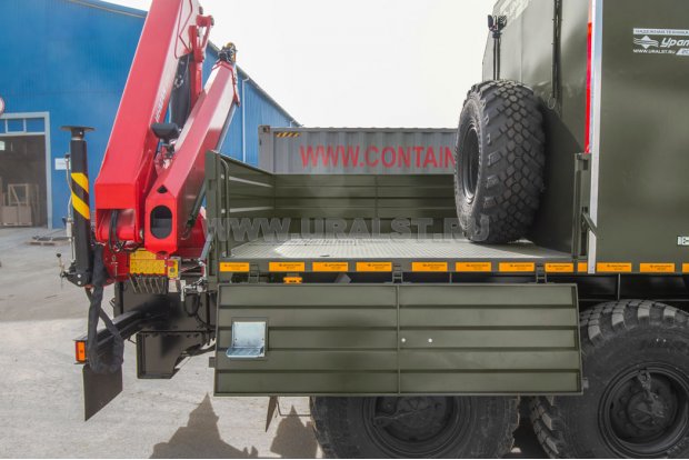 Открытая бортовая площадка