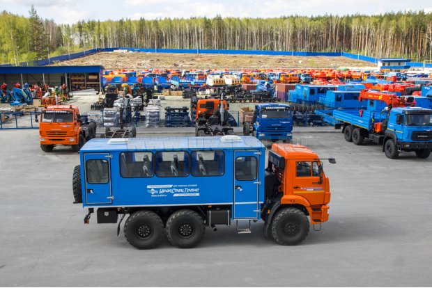Вахтовый автобус Камаз 5350-42 22 места УСТ-5453