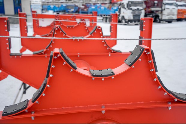 Ложементы для размещения перевозимых опор