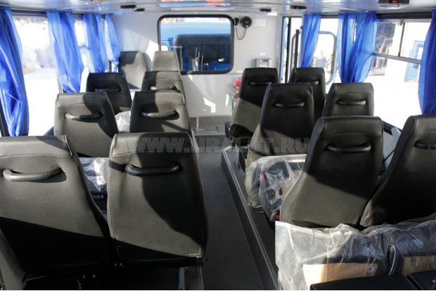 Салон вахтового автобуса Камаз