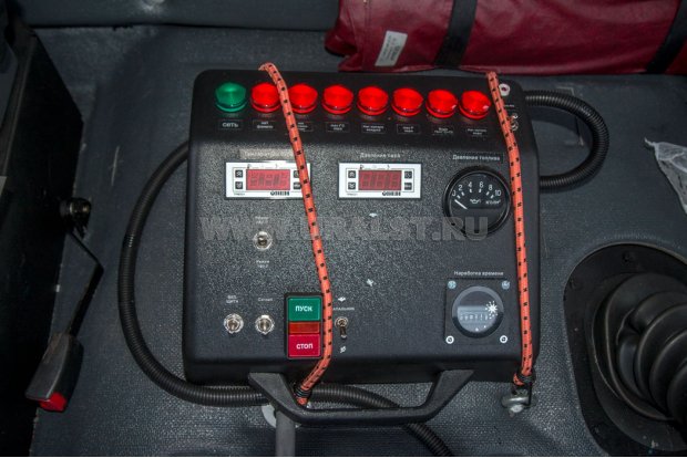 Пульт управления паровой установкой