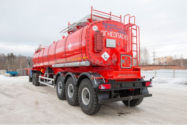 Полуприцеп цистерна ППЦН 40ПТ-31 BPW УСТ 9465 рамная, термос, нерж 