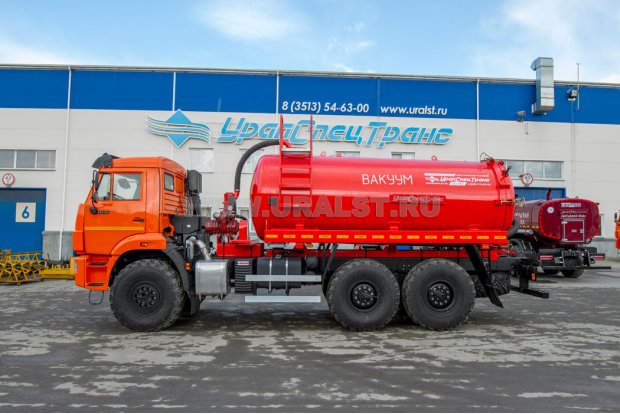 Автоцистерна вакуумная коммунальная МВ-11-ОД PNR-122 УСТ 5453 Камаз 43118-50 