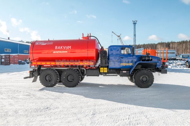 Машина вакуумная МВ-10Т КО УСТ 545332 Урал 4320-1912-60 сп.м