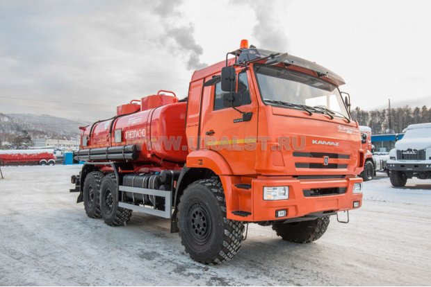 Автотопливозаправщик АТЗ-12-2 УСТ 5453 Камаз 43118-50 сп.м доработка под ДОПОГ
