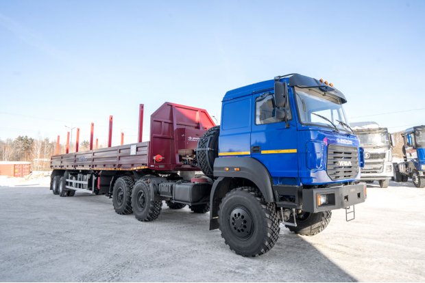 Полуприцеп контейнеровоз ППК 50-24Д-12КБ УСТ 9465 ДОПОГ 2Х1С, 1Х1А ССУ 1500