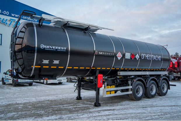 Полуприцеп-цистерна ППЦБ 30КТ-32Л SEVEREST высота ССУ 1250 мм