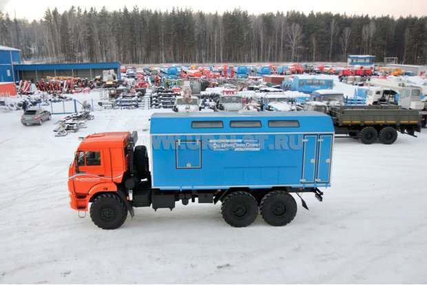 Агрегат ремонтно-сварочный (АРС) УСТ-54535 на шасси Камаз 43118-46