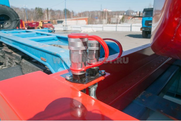 Подключение гидравлического оборудования контейнера