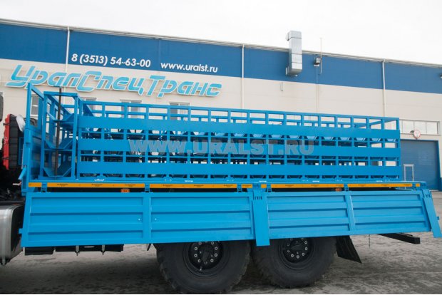 Размещение газовых баллонов на паллетах