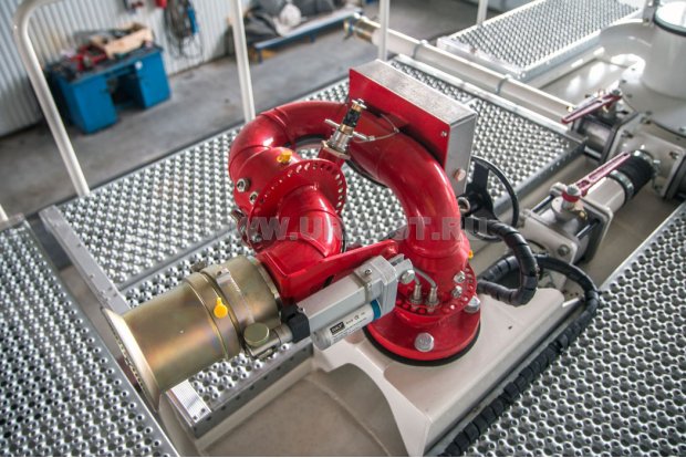 Лафет пожарный