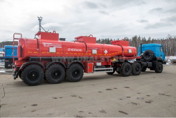 Полуприцеп цистерна ППЦ 26-31-3НУ УСТ 9465К рамная, насос, УВТ