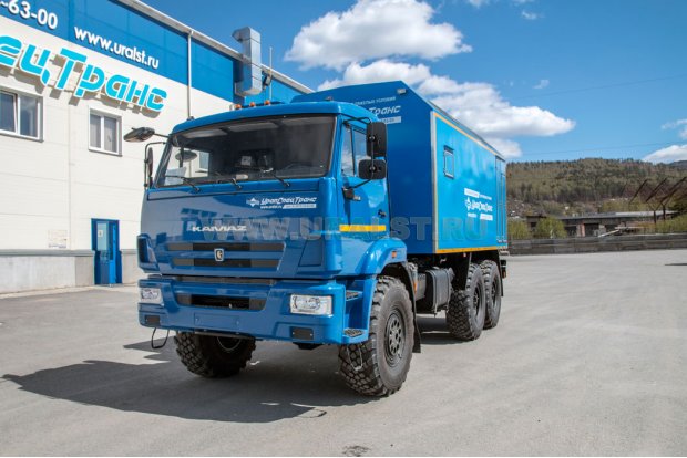 ПАРМ-02Т с токарным станком Камаз 43118-46