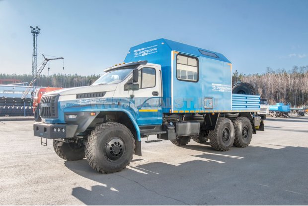Автофургон АРОК с КМУ ИМ-20 УСТ 5453 Урал 4320-72Е5Г38 NEXT