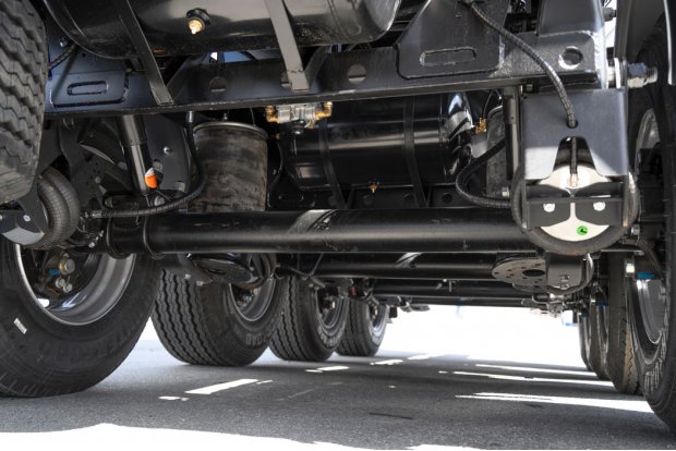 Пневматическая подвеска полуприцепа