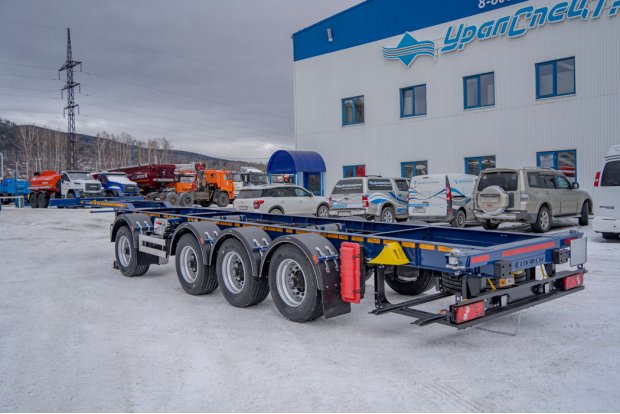 Полуприцеп контейнеровоз ППК 40Б-42ЛЛ-12 СЕВЕРЕСТ, ССУ 1100 мм ДОПОГ