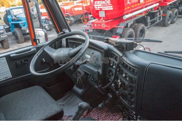 Кабина водителя