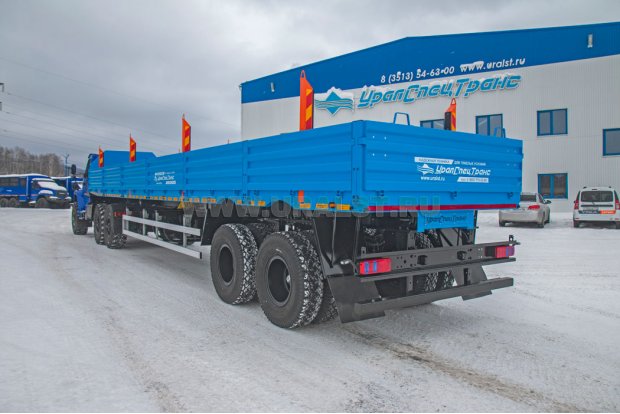 Полуприцеп бортовой ППБ 40-24Д-13К BPW УСТ 94654L