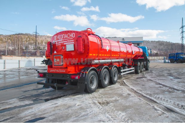 Полуприцеп цистрена нефтевоз ППЦН 30Т-31ПТ УСТ 94651K