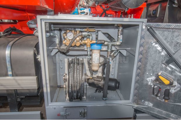 Система размыва илового осадка