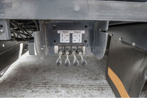 Рычаги управления трапами