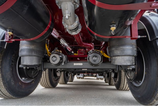 Пневматическая подвеска полуприцепа