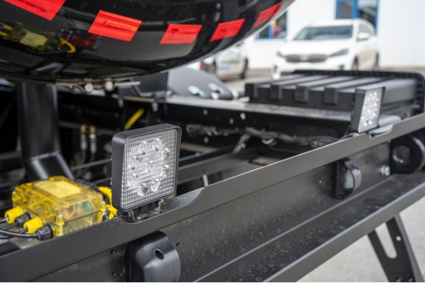 Освещения при движении задним ходом