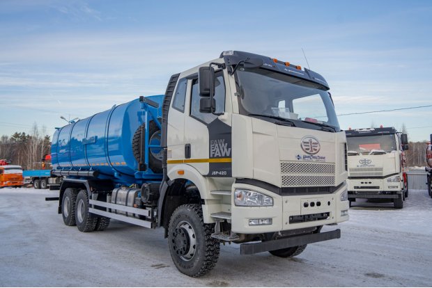Автоцистерна АЦВ-19ТНО, УСТ 5453 FAW 3250 (6х6), КБ 4800