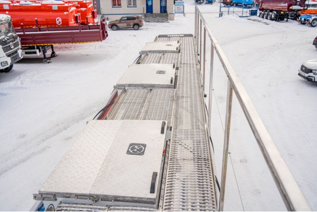 Площадка обслуживания заливной горловины