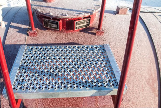 Площадка обслуживания цистерны