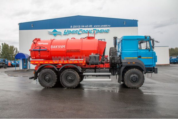 Автоцистерна МВС-10-ОД КО на шасси Урал 5557-80Е5 УСТ-5453