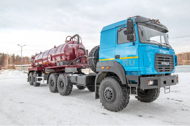 Полуприцеп цистерна вакуумная ППЦВ 17-21-ОД PNR УСТ 9465 рамная