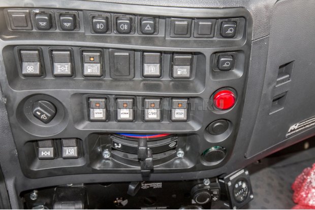 Управление насосной установкой в кабине водителя