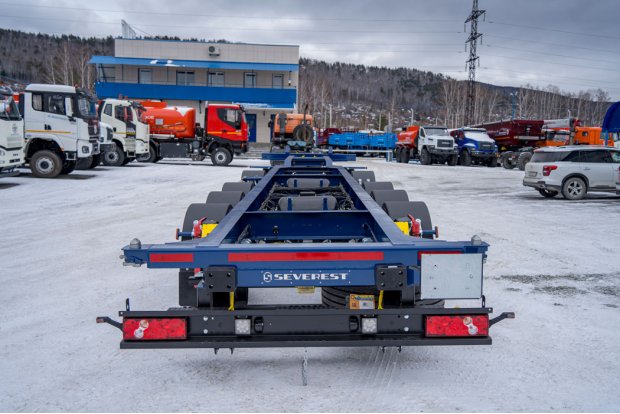 Полуприцеп контейнеровоз ППК 40Б-42ЛЛ-12 СЕВЕРЕСТ, ССУ 1100 мм ДОПОГ