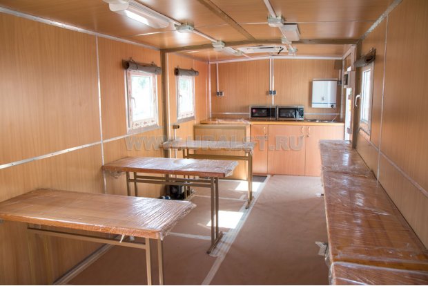 Обеденная зона столовой