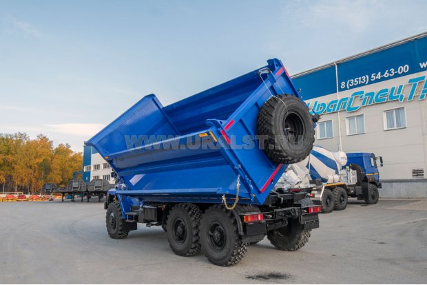 Самосвал АС 10-15 боковая левая разгрузка