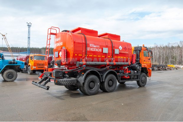 Автотопливозаправщик АТЗ-20-2 УСТ 5453 Камаз 6522-353 доработка под ДОПОГ