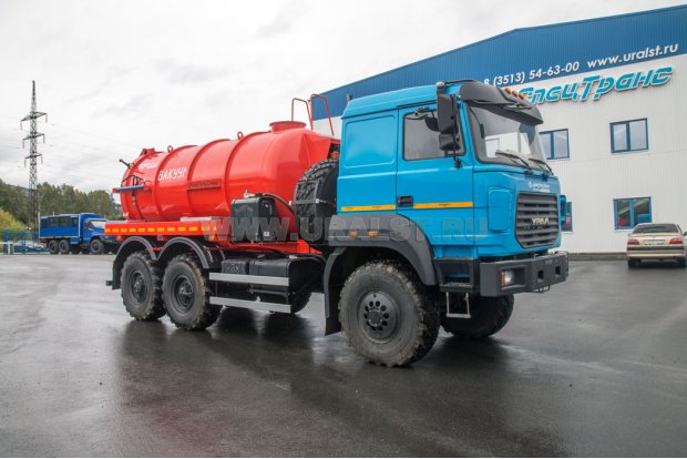 Автоцистерна МВС-10-ОД КО на шасси Урал 5557-80Е5 УСТ-5453