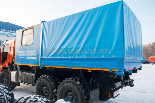  ГПА 6+2 откр. УСТ 5453 Камаз 43118, сп.м +Тент