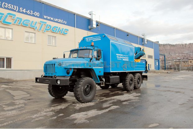 Урал ПАРМ УСТ-54534 4320-60М с КМУ ИМ-95