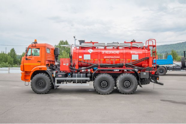 Автотопливозаправщик АТЗ-11-2 УСТ 5453 Камаз 43118-50 доработка под ДОПОГ, УВТ-40