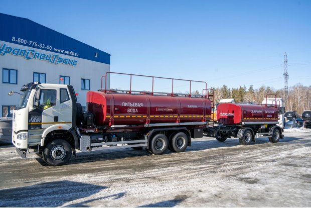  АЦПТ-18-3Н УСТ 5453 FAW 3250 (6х4) + ПЦПТ 10Т-21 тэн УСТ 9465 