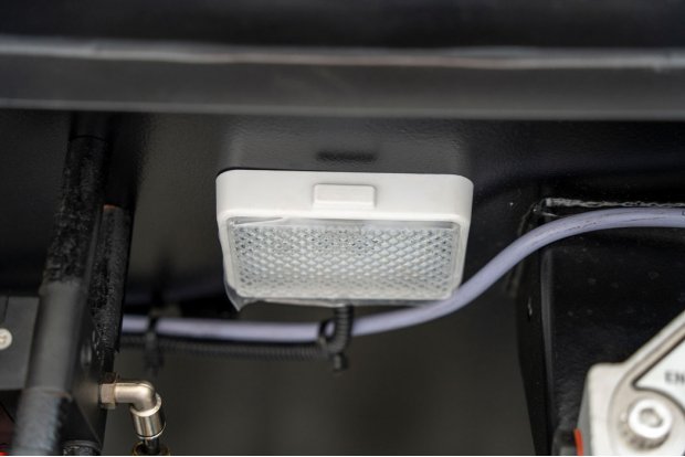 Освещение в ящике СРТ