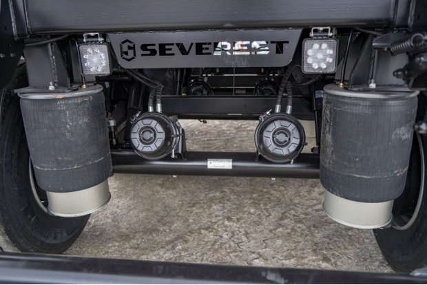 Пневматическая подвеска полуприцепа