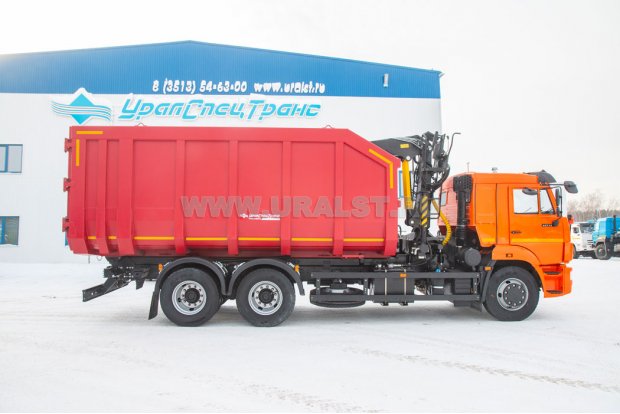 Металловоз Камаз 65115-48А с ГМ VM10L