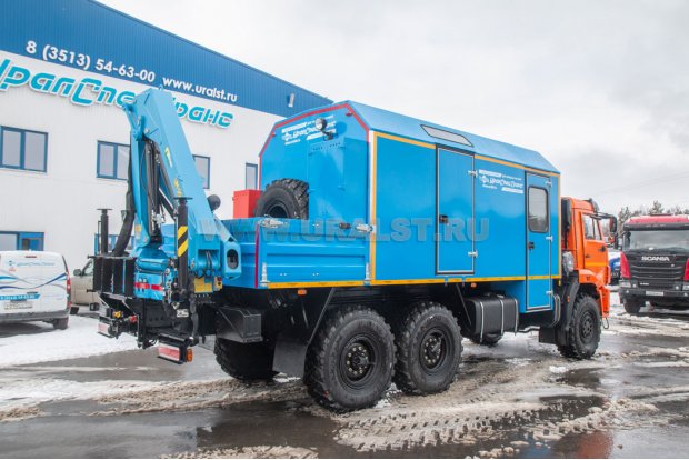 Камаз АРОК УСТ-5453 43118-50 с КМУ ИМ-95