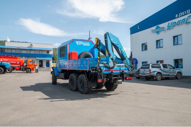 ГПА Урал 4320-60 с КМУ ИМ-150