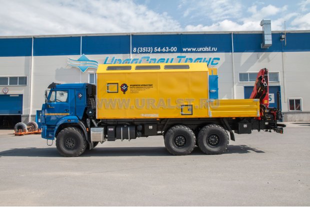 Камаз ПАРМ 43118-50 с КМУ PK-15500А