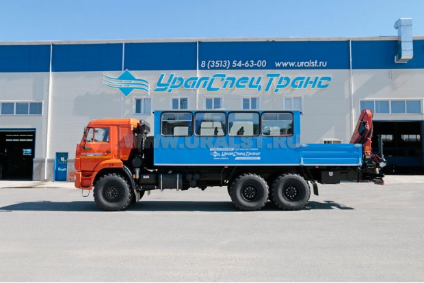 Камаз ГПА 43118-46 с КМУ Palfinger PK-8500